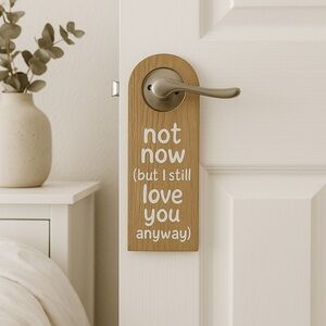 NWT Zara Home Wood Door Knob Hanger